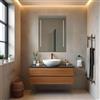 Specchio con 2 fasce retroilluminate XLED DOUBLE 60x80 cm
