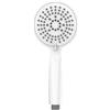 Soffione doccia Wenko Young 5 tipi di getto in ABS bianco