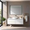 - Specchio con fascia retroilluminata VALDUS 90x60 cm