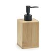 - Dispenser sapone Bonnie in bambù naturale/nero