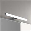 - Lampada LED 40 cm 6 W cromo