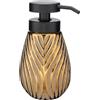 Wenko Dispenser sapone ceramica Idro dorato