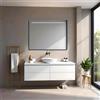 Specchio con fascia retroilluminata VALDUS 120x70 cm