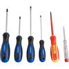 Set cacciaviti assortiti in acciaio cromo vanadio 6 pz