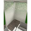 Pannello fisso Calicantus Blind per pergola bianco 4 m