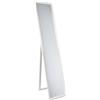 Mirrors and More Specchio in legno Loreley rettangolare bianco 35x160 cm