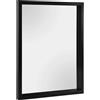 Mirrors and More Specchio da parete Alea nero 35x45 cm
