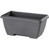 Plastecnic Cassetta Mini c/s Plastecnic Terrae in plastica 32x12x10 cm grigio fumo