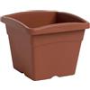 Vaso Festo Plastecnic 35 cm terracotta