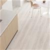 Pavimento SPC Orchid Oak grigio chiaro sp 4+1 mm 128x19,2 cm