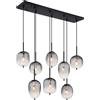 Globo Sospensione Attila 8 luci 1025x325x1200 mm