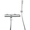 Jacuzzi Rubinetteria Miscelatore esterno vasca Rainbow compreso di kit doccia cromo