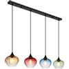Globo Sospensione Sander 4 luci 1110x180x1200 mm