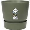 Vaso per piante Elho Greenville in plastica con serbatoio Ø 14 x H 13 cm verde