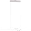 Sospensione LED Estar 3025 lm bianco neutro 120x120 cm bianco