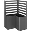 Biohort Sostegno per piante Biohort per forma a L 100 cm Grigio scuro met 2 pz