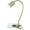 Briloner Lampada da tavolo LED Kleks 290 lm bianco caldo 40x10 cm lime