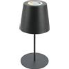 Lampada da tavolo LED Kiki 200 lm RGB+W Ø 10,5 x 36 cm antracite