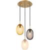 Globo Sospensione Devin 3 luci Ø 360x1200 mm