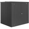 Armadio per attrezzi Biohort L 190 cm grigio scuro metallizzato