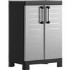 Armadio basso in plastica Keter Detroit Grigio chiaro 97x65x45 cm
