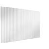 Biohort Parete posteriore per legnaia Biohort Woodstock 300 grigio quarzo metallizzato