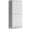 Keter Armadio da esterno alto multispace Keter Maximo 80x44xH182 cm grigio-bianco