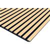 FN Acustico Pannello fonoassorbente decorativo frassino grezzo 240x57,2 cm Sp. 19 mm