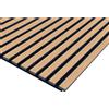 FN Acustico Pannello fonoassorbente decorativo rovere beige 240x57,2 cm Sp. 19 mm