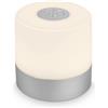 Lampada da tavolo LED 100 lm RGB Ø 7 x 7 cm cromo
