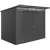 Biohort Casetta da giardino Biohort met. AvantGarde ECO A5 sp. 0,5mm gr.scuro 5,72 m² 2P