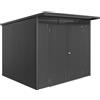 Biohort Casetta da giardino Biohort met. AvantGarde ECO A6 sp. 0,5mm gr.scuro 6,76 m² 2P