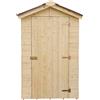 - Casetta da giardino in legno sp 16 mm H203xL136xP146 cm
