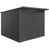 Biohort Casetta da giardino Biohort met. AvantGarde ECO A7 sp. 0,5mm gr.scuro 7,80 m² 1P