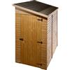 - Casetta da giardino in legno sp 16 mm H220xL130xP223 cm
