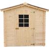 - Casetta da giardino in legno sp 20 mm H197xL199xP205 cm