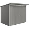 Casetta da giardino Biohort met. AvantGarde ECO A5 sp. 0,5 mm quarzo 5,72 m² 2P