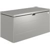 Biohort Baule da esterno Stylebox Biohort 140 Grigio quarzo metallizzato 140x60x71 cm