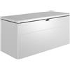 Biohort Baule da esterno Stylebox Biohort 170 Argento metallizzato 170x70x81 cm