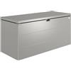 Biohort Baule da esterno Stylebox Biohort 170 Grigio quarzo metallizzato 170x70x81 cm