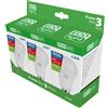 Lampadina LED E27 a goccia Century 1900 lm bianco neutro 3 pz