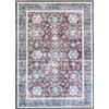 Tappeto Kashi washable g 160x230 cm rosso-blu