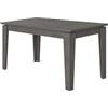 - Tavolo allungabile da pranzo Megaron grigio 120x80 cm