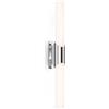Briloner Applique LED Klak 1300 lm bianco neutro 47x6,8x6,5 cm cromo