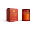 Candela decorativa profumata cofanetto di vetro 10x15 cm pomegran