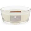 Candela decorativa profumata cofanetto di vetro 19x11x8 cm vaniglia