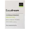 - Coprimaterasso Jacquard matrimoniale bianco