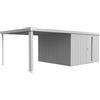 Tetto laterale Biohort per casetta Neo 4A/4B/4C/4D Argento met