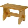 Sgabello multiuso in legno di pino p/max 30 kg