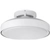 Plafoniera LED con ventilatore Morenci 5200 lm CCT Ø 48 cm bianco